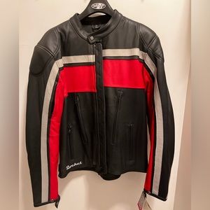 NEW NEVER WORN Joe Rocket motorcycle leather jacket